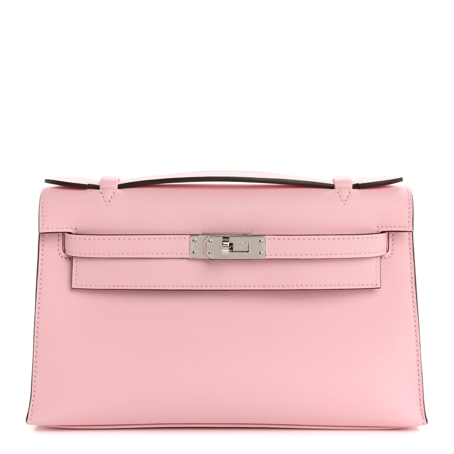 Swift Kelly Pochette Clutch Rose Sakura