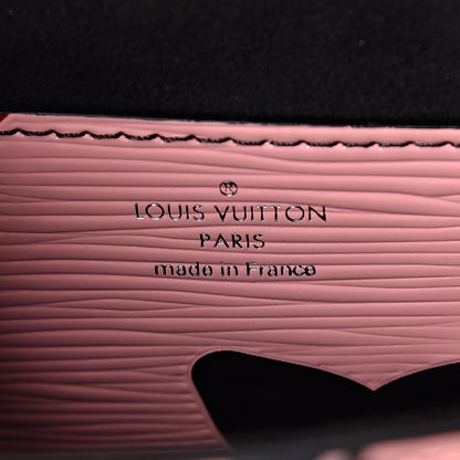 Louis Vuitton Epi Chain Flower Twist Shoulder Bag MM Pink 6 of 9