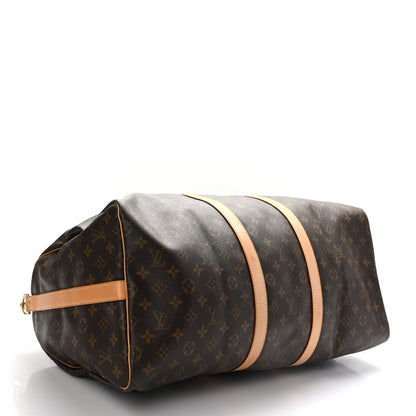 Louis Vuitton Monogram Keepall Bandouliere 55 3 of 10