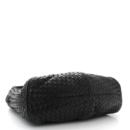 Bottega Veneta Nappa Intrecciato Ball Hobo Black 4 of 11