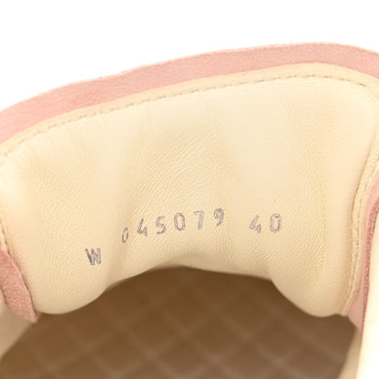 Chanel Suede Womens CC Sneakers 40 Pink 8 of 8