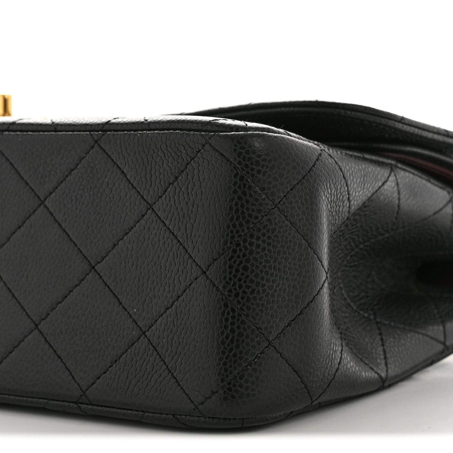 Chanel Caviar Quilted Jumbo Double Flap Black 11 of 15