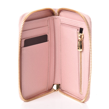 Dolce & Gabbana Dauphine Small Zip Around Wallet Pink 5 of 10