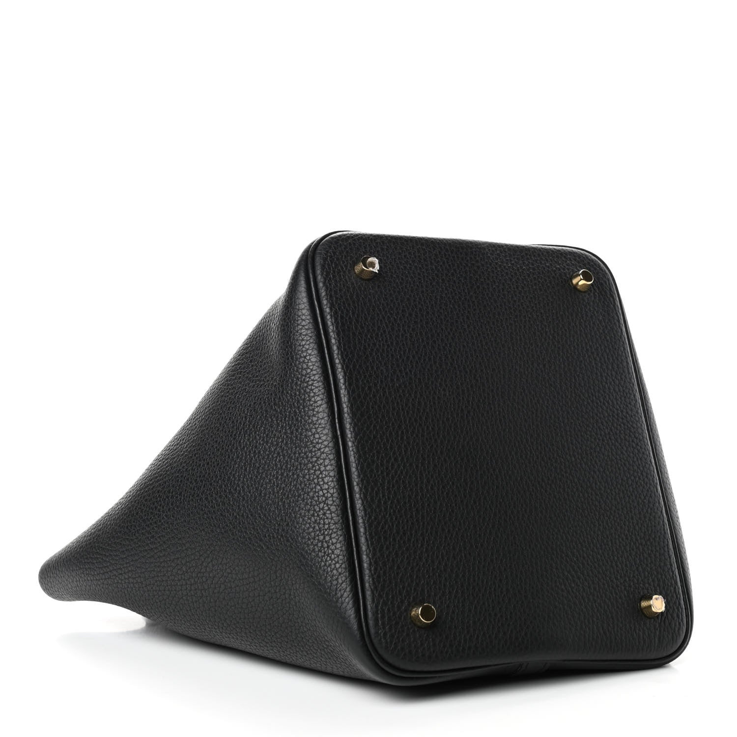 Hermes Taurillon Clemence Picotin Lock 22 MM Black 3 of 4