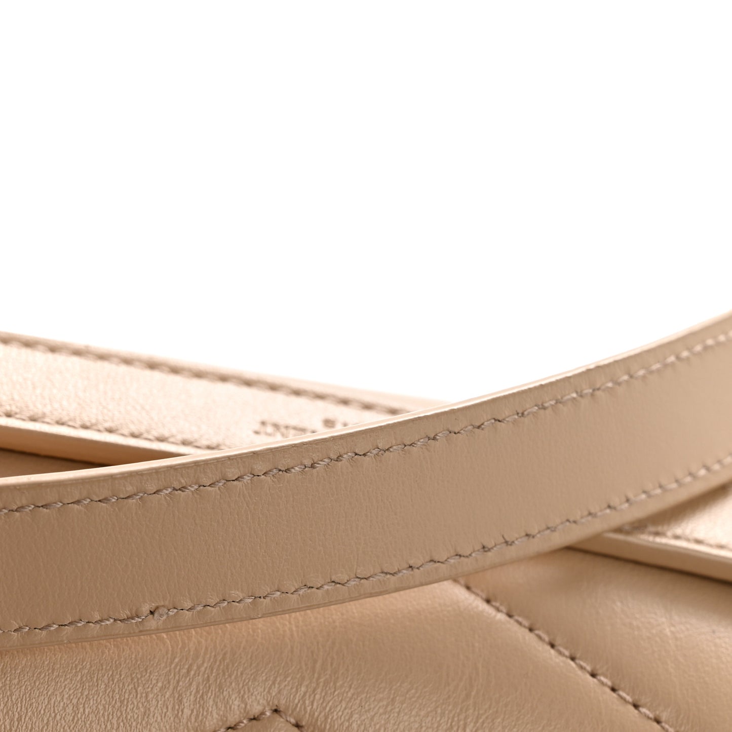 Calfskin Y Quilted Monogram Medium Loulou Chain Satchel Nude Powder