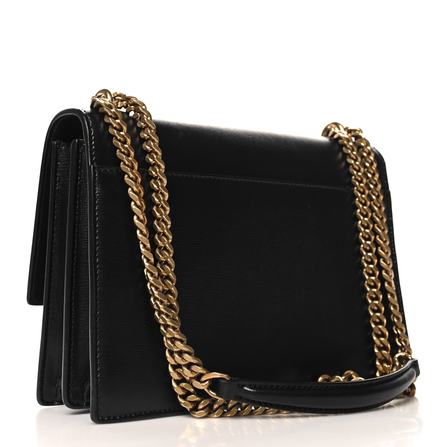 Saint Laurent Calfskin Medium Monogram Sunset Black 3 of 10