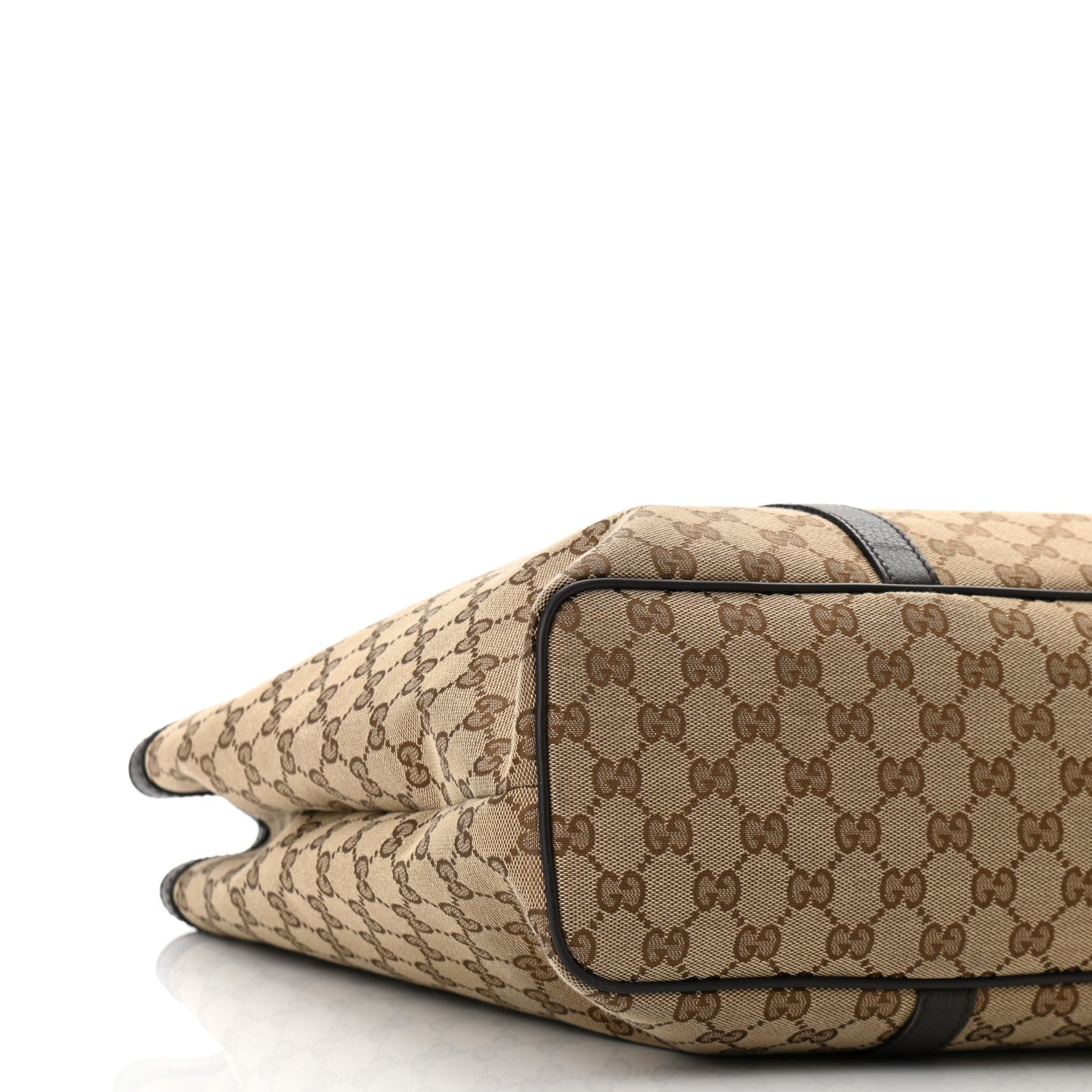 Gucci GG Monogram Large Joy Tote Bag Dark Brown 9 of 12