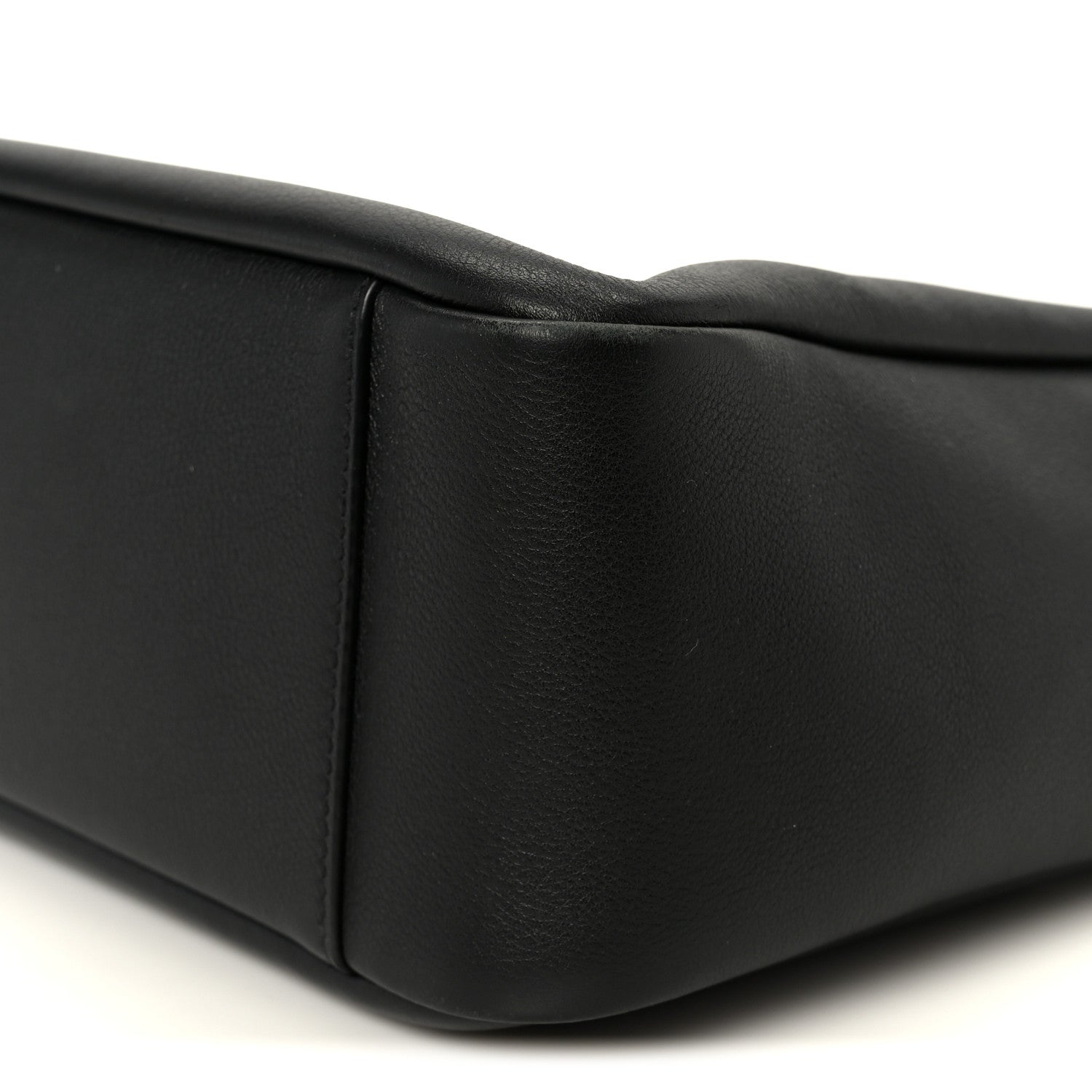 Saint Laurent Smooth Calfskin Small Le 5 A 7 Soft Hobo Black 10 of 10
