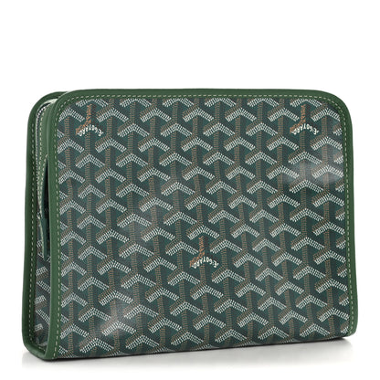 Goyard Goyardine Jouvence Toiletry Pouch MM Green 3 of 8