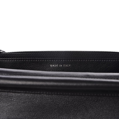 Chanel Galuchat Stingray Lambskin Boy Wallet On Chain WOC Black 6 of 10