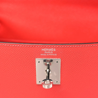 Hermes Epsom Kelly Sellier 32 Rose Jaipur 6 of 9