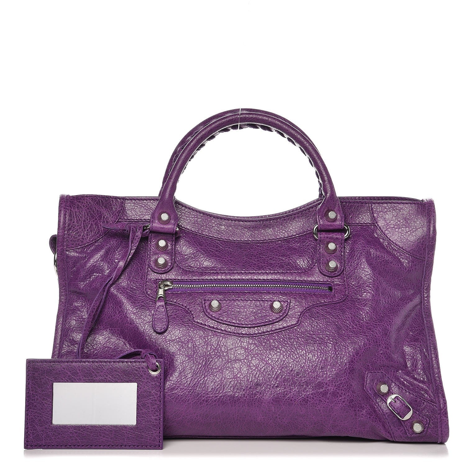 Balenciaga Agneau Giant 12 Silver Hardware City Ultraviolet 1 of 13
