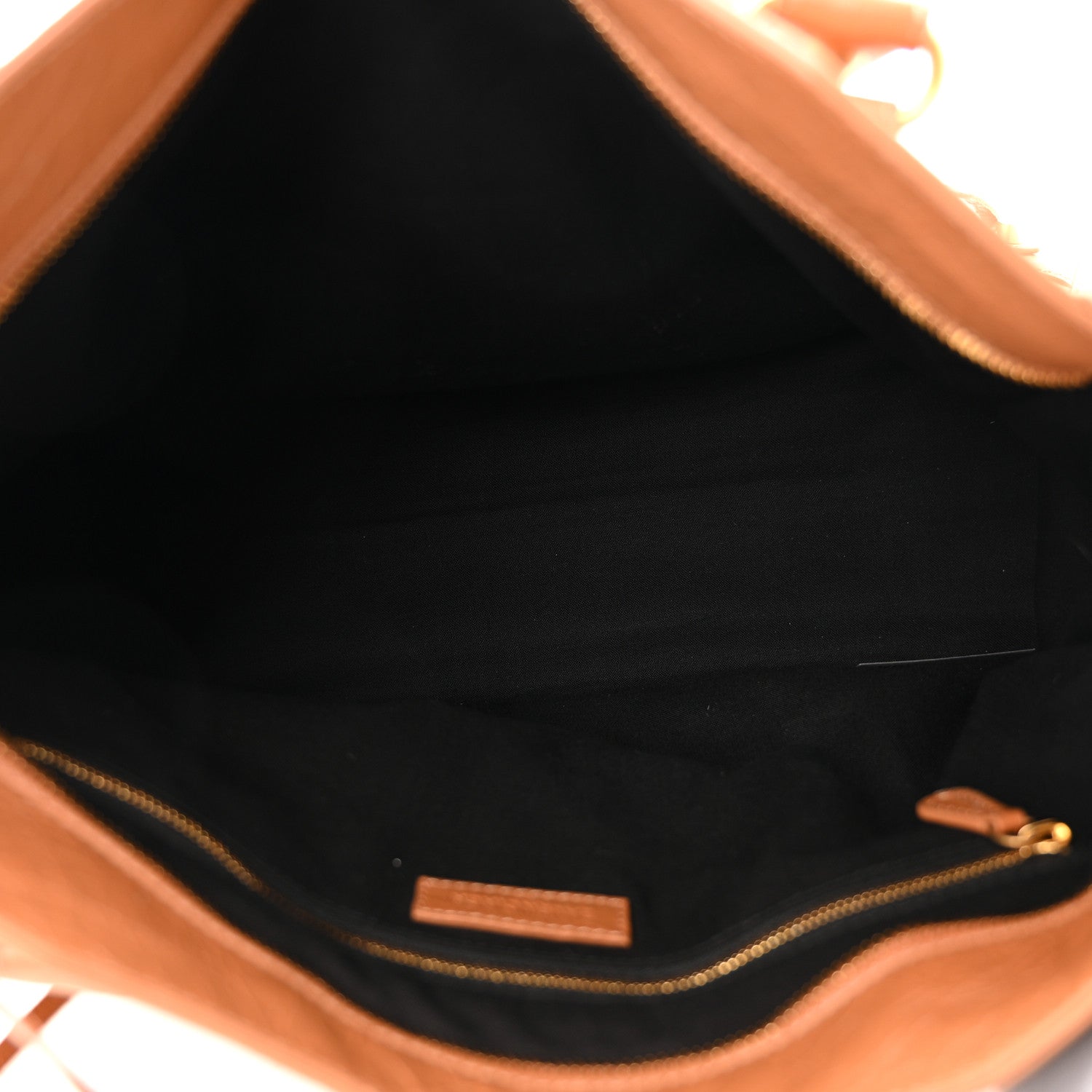 Balenciaga Agneau Arena Gold Hardware Medium Le City Camel 5 of 15