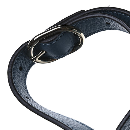 Gucci Pebbled Calfskin Large Bamboo Shopper Tote Light Blue 11 of 12