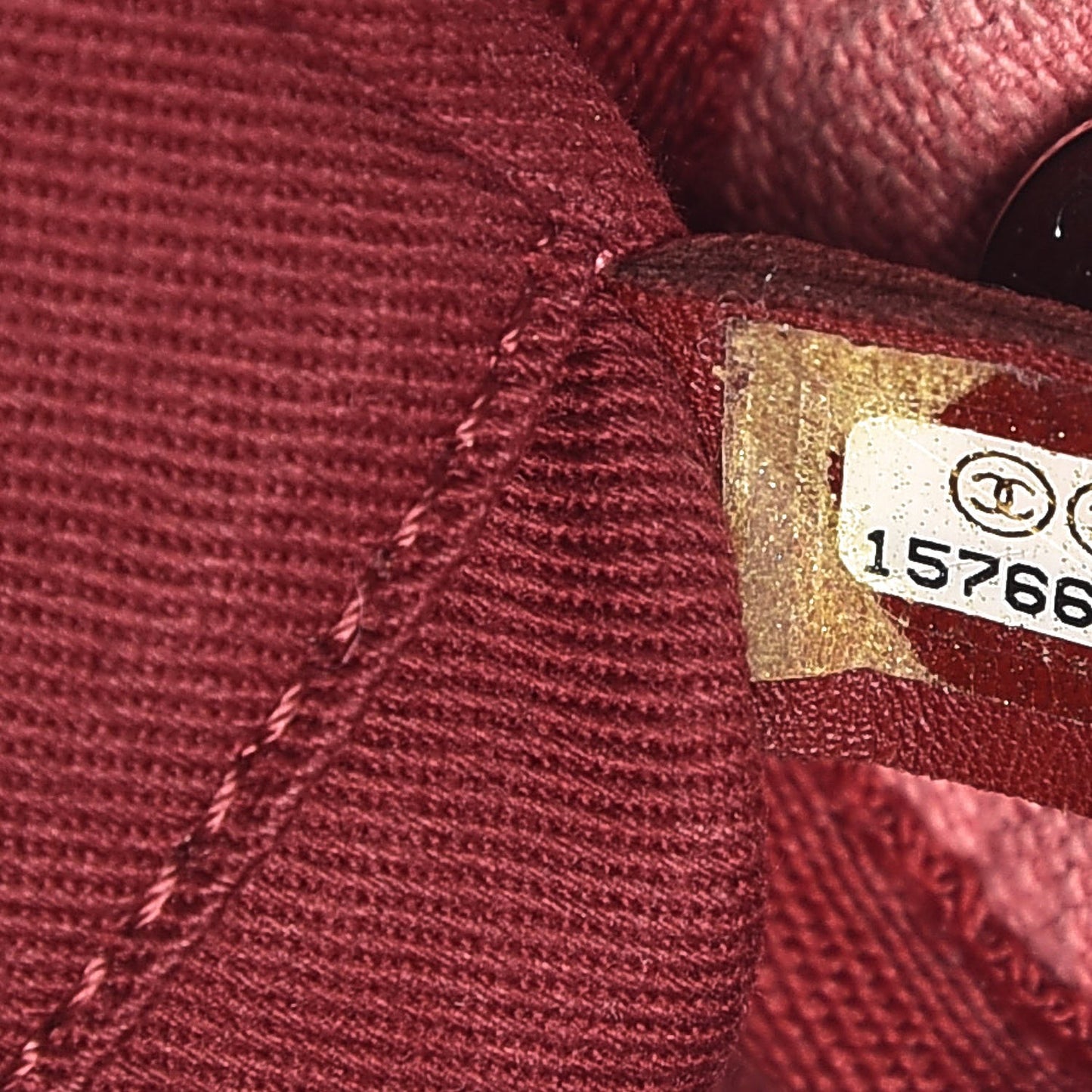 Canvas Mini Deauville Tote Red