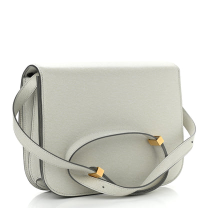 Celine Liege Calfskin Medium Classic Box Flap Bag Pale Grey 3 of 11