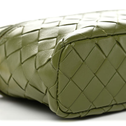 Bottega Veneta Calfskin Intrecciato Bang Bang Vanity Case Matcha 8 of 9
