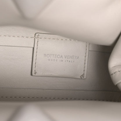 Bottega Veneta Calfskin Small The Point Triangle Bag Chalk 6 of 10