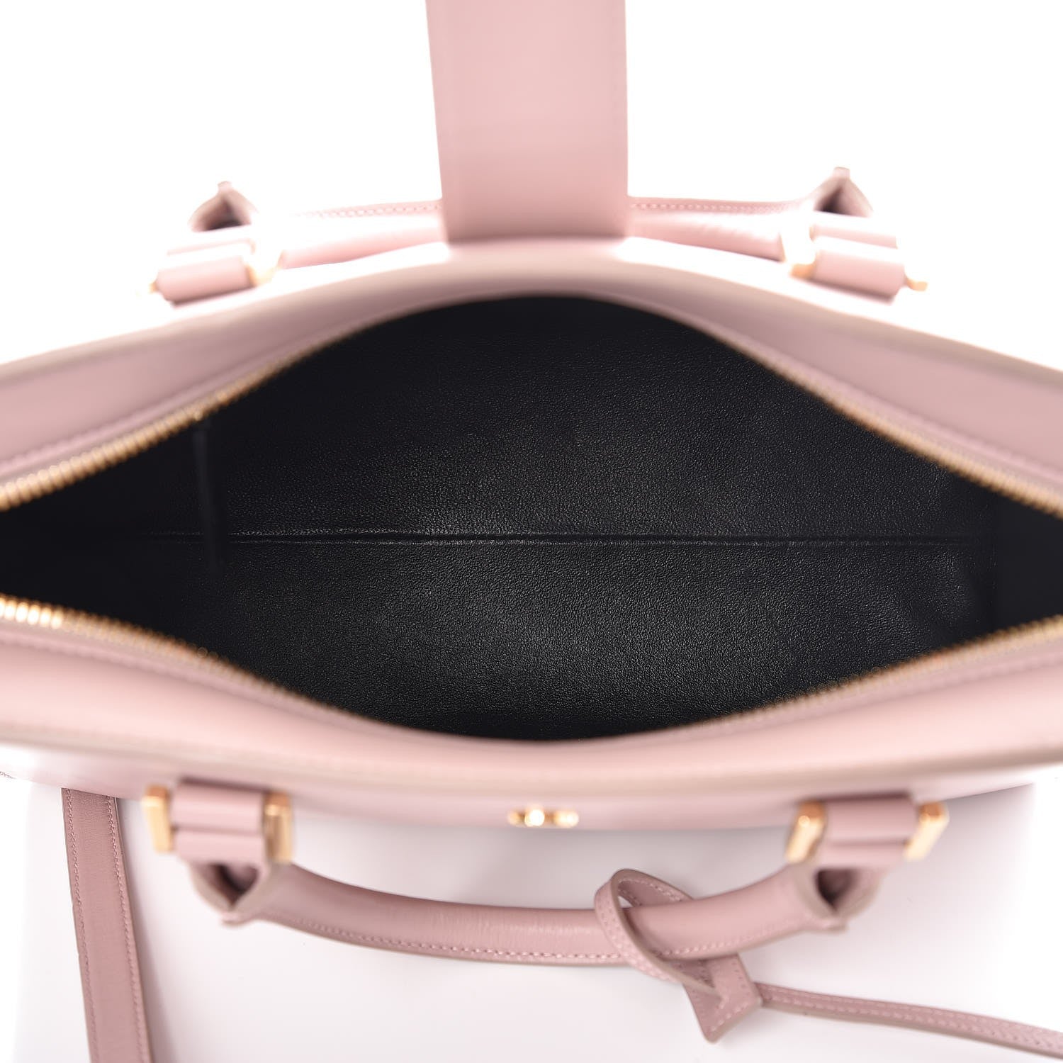 Saint Laurent Calfskin Small Monogram Cabas Pink 7 of 7