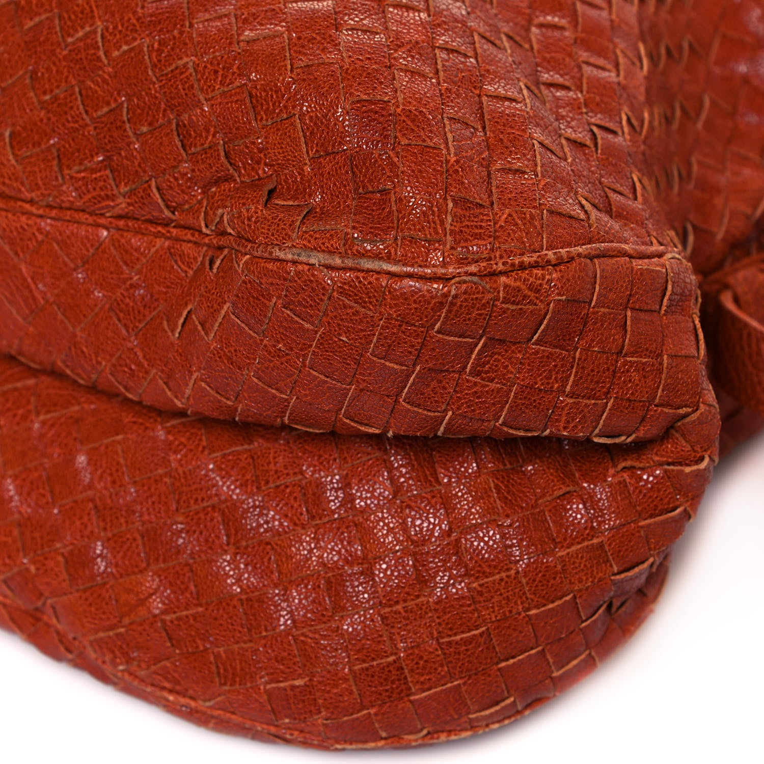 Bottega Veneta Goatskin Intrecciato Woven East West Belly Bag 9 of 11
