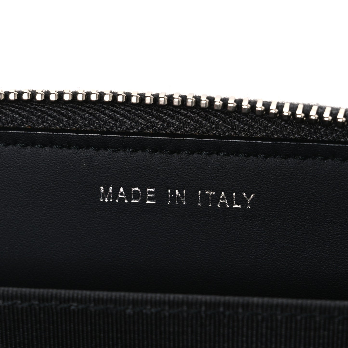 Lambskin Studded Small Timeless CC Zip Around Wallet Black