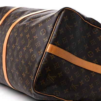 Louis Vuitton Monogram Keepall Bandouliere 60 9 of 27
