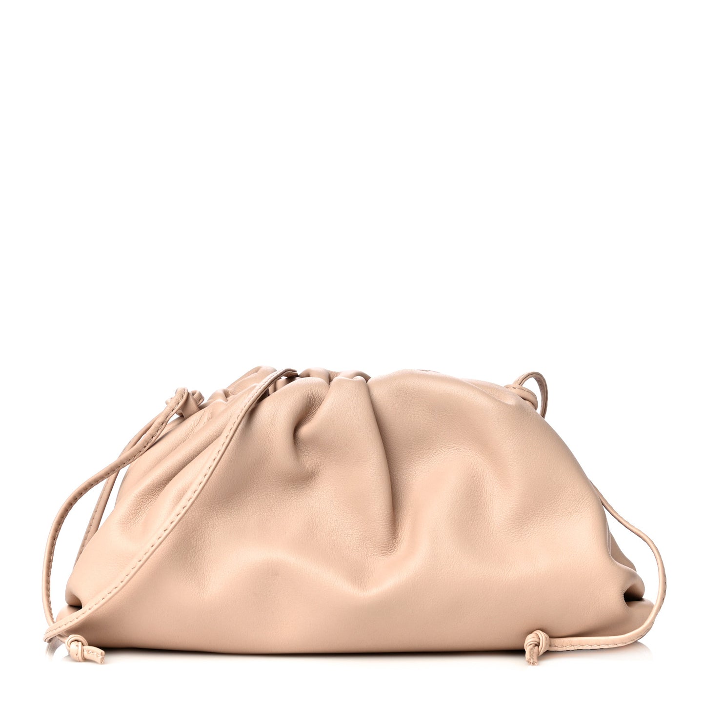 Butter Calfskin The Mini Pouch Almond