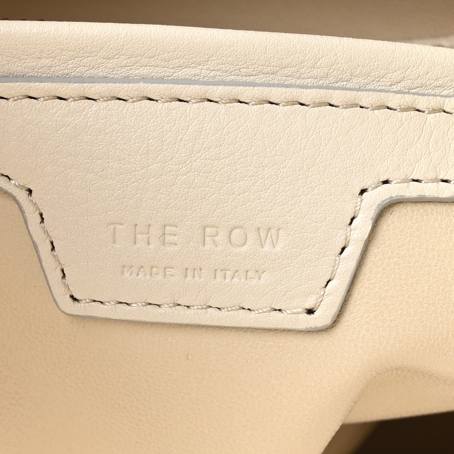 The Row Deerskin Terrasse Bag Ivory 6 of 9