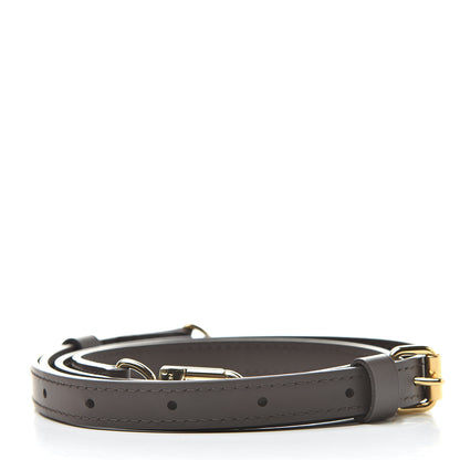 Louis Vuitton Calfskin 16mm Adjustable Shoulder Strap Brown 2 of 4