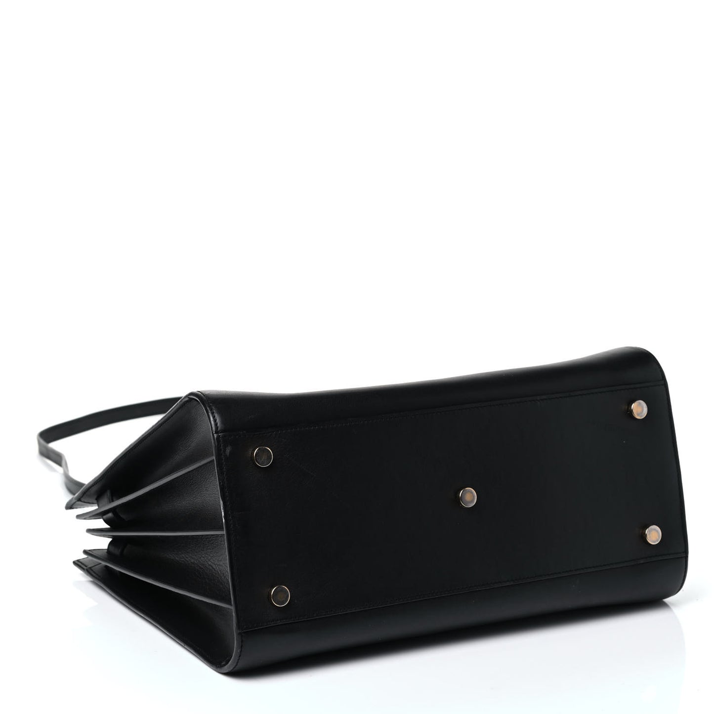 Calfskin Small Sac De Jour Black