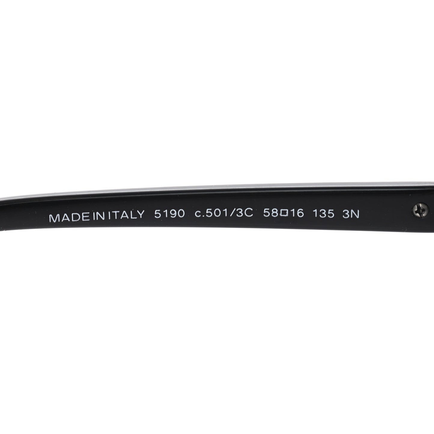 Acetate Collection Bouton Cat Eye Sunglasses 5190 Black