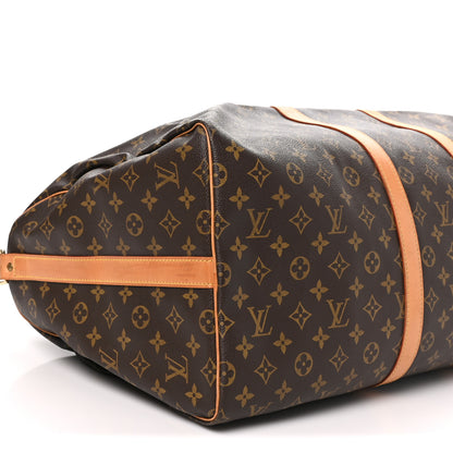 Louis Vuitton Monogram Keepall Bandouliere 55 8 of 9