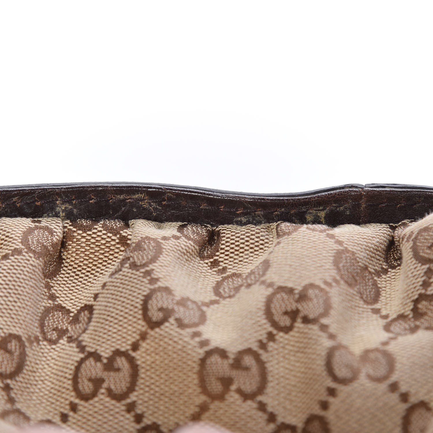 Gucci Monogram Medium Interlocking Icon Shoulder Bag Dark Brown 15 of 15