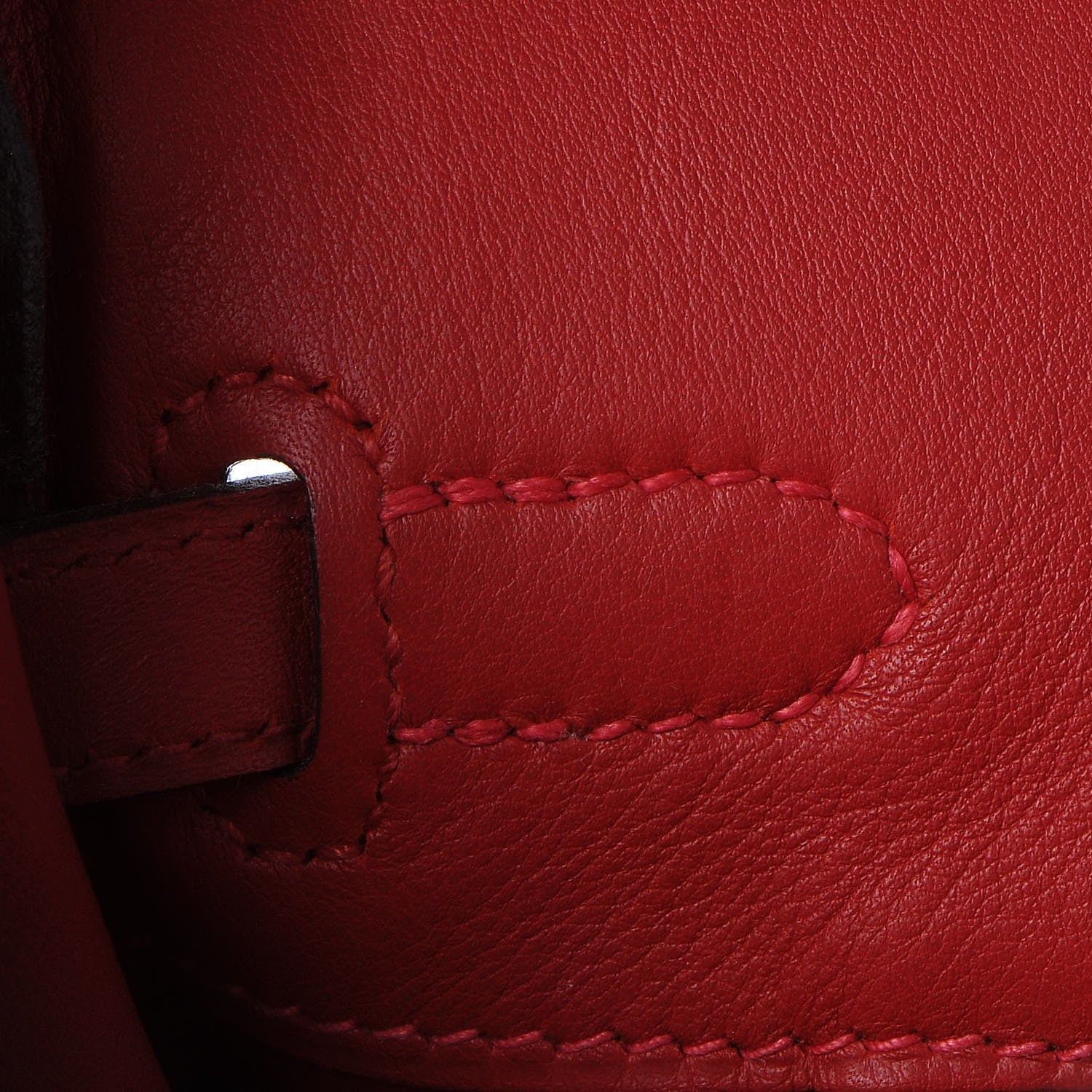 Hermes Swift Birkin 25 Rouge Vif 9 of 29