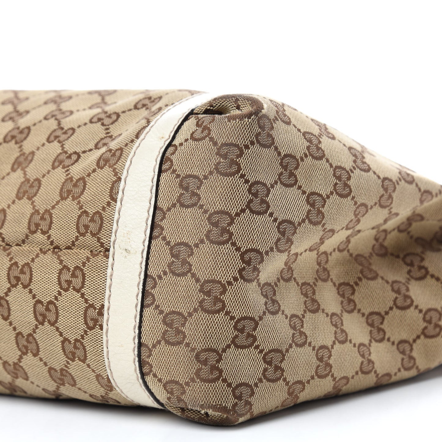 Monogram New Ladies Web Tote Off White