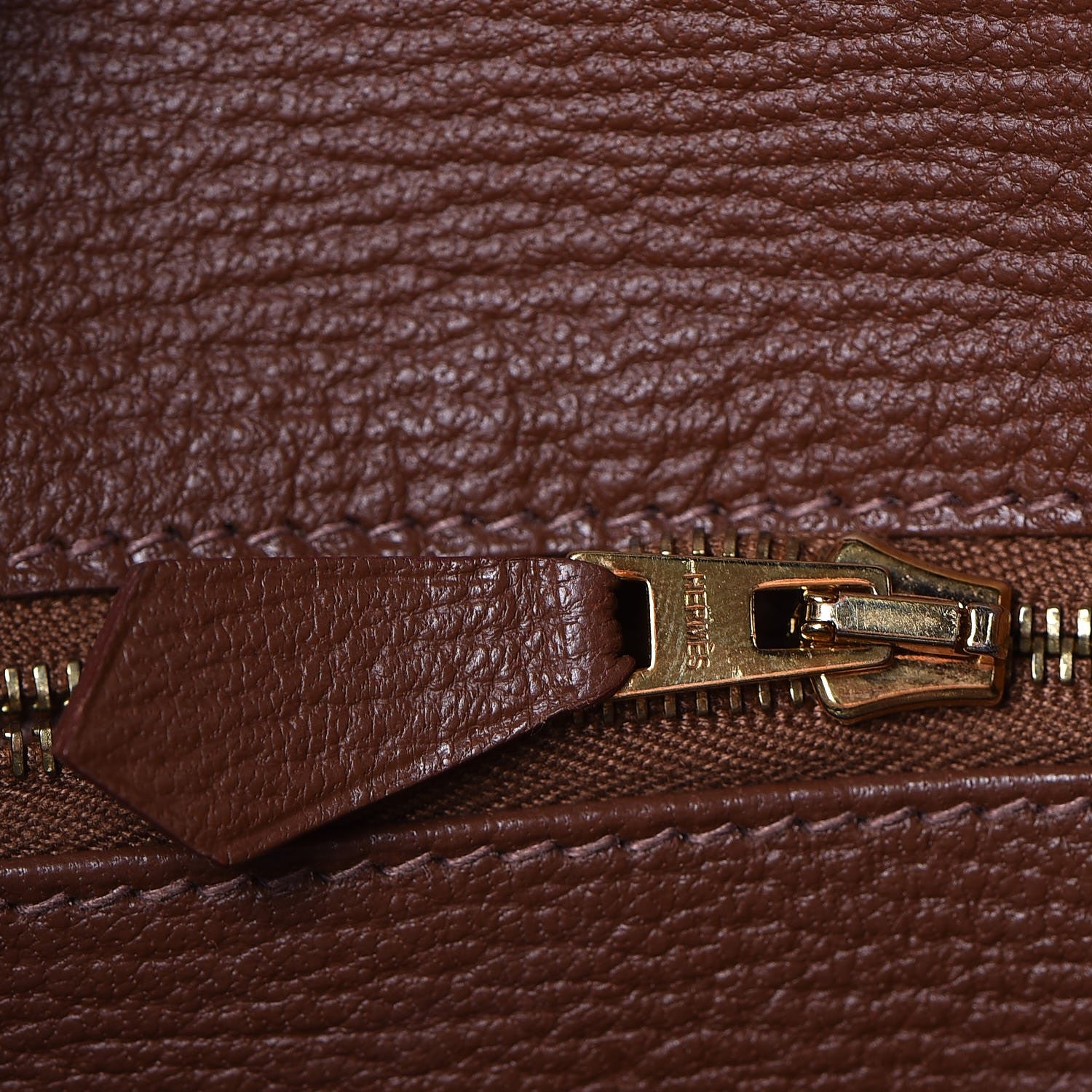 Hermes Taurillon Clemence Lizard Club Birkin 30 Gold Marron D'Inde 18 of 34