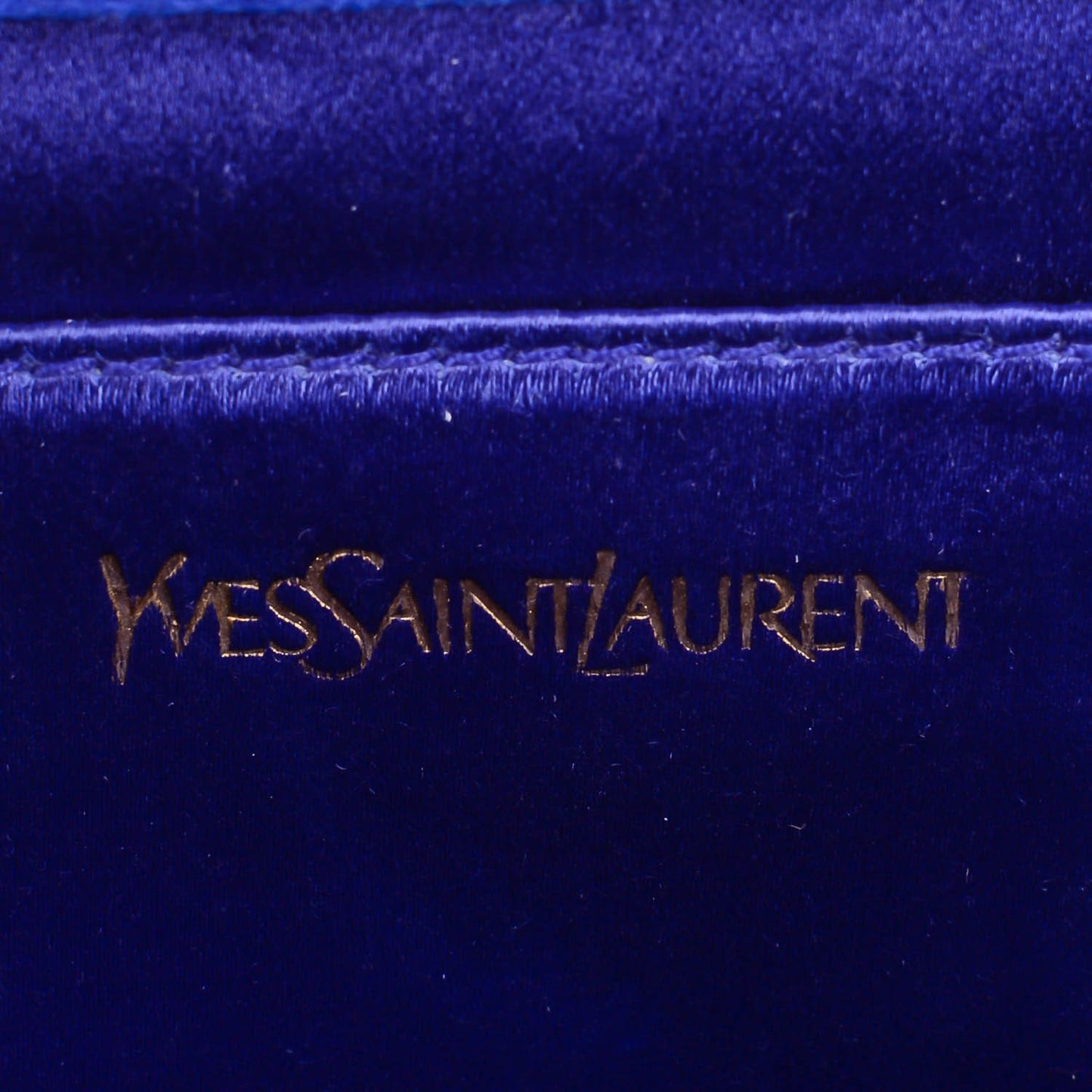 Patent Calfskin Monogram Large Belle De Jour Clutch Royal Blue