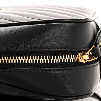 Saint Laurent Calfskin Matelasse Monogram Lou Camera Bag Black 12 of 13
