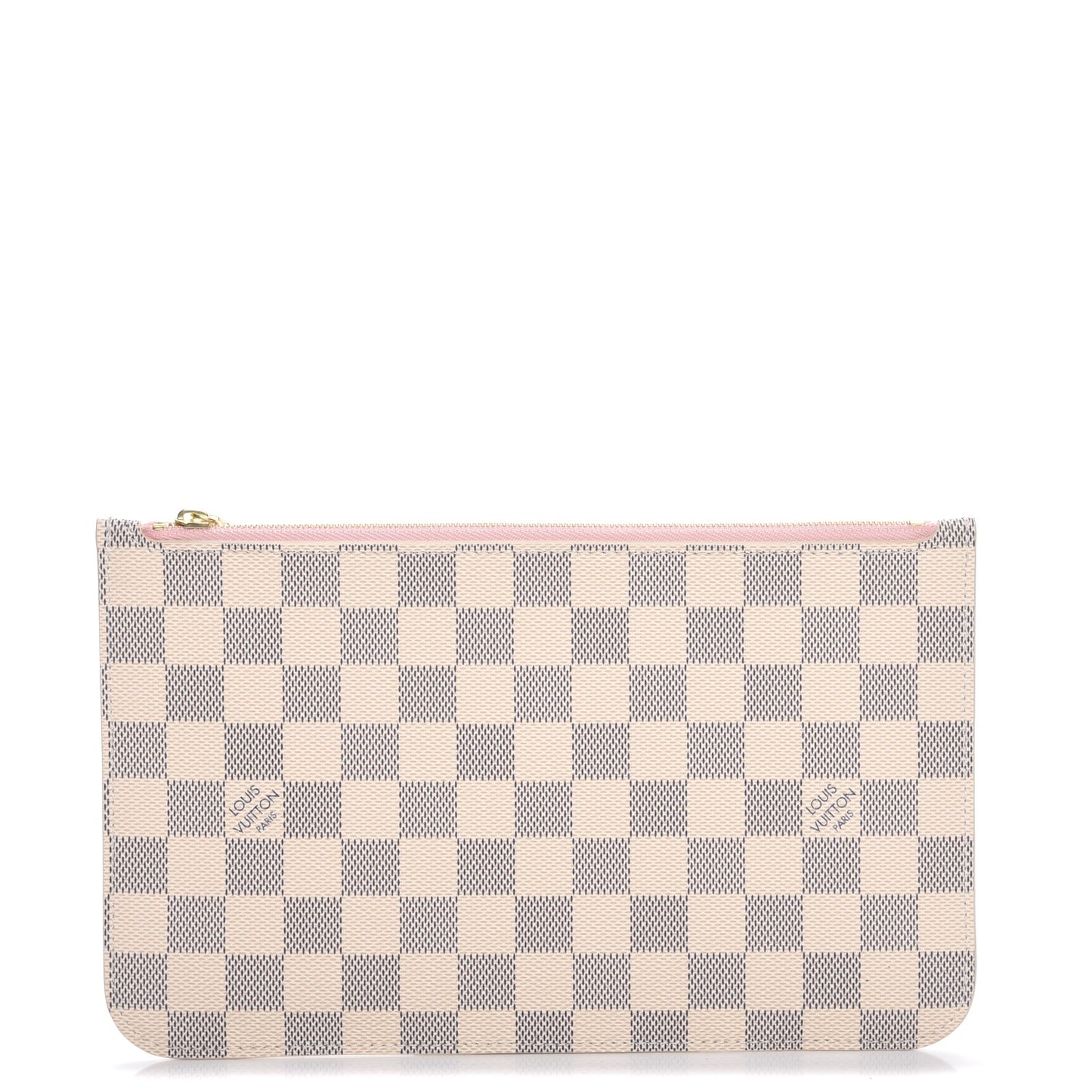 Damier Azur Neverfull MM GM Pochette Rose Ballerine