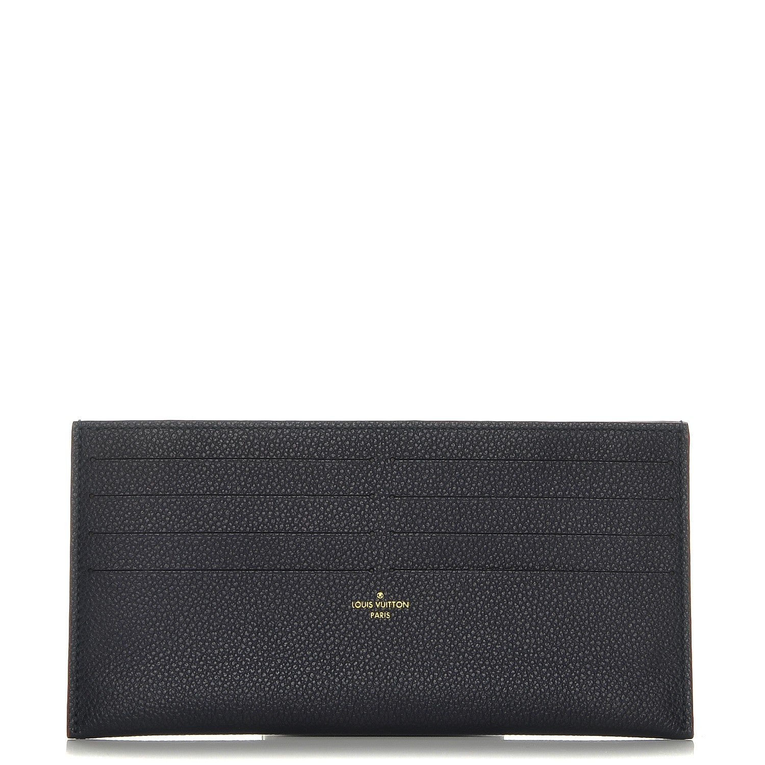 Louis Vuitton Calfskin Felicie Chain Wallet Card Holder Insert Marine Rouge 1 of 6