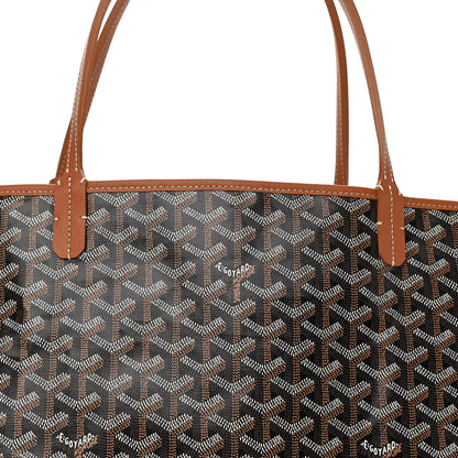 Goyard Goyardine Saint Louis GM Black Gold 8 of 10