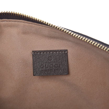 Gucci GG Supreme Monogram Large Ophidia Pouch Clutch Brown 6 of 8