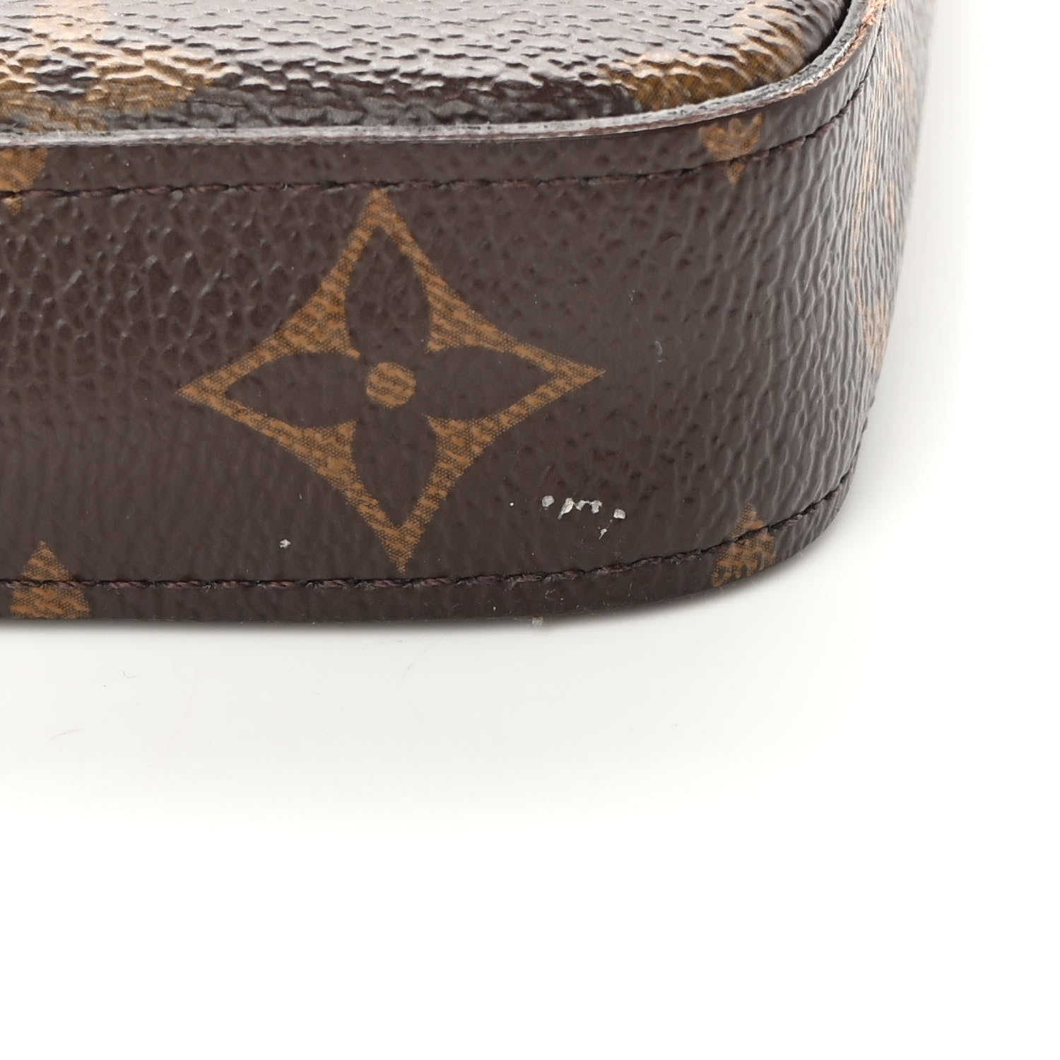 Louis Vuitton Monogram Pochette Felicie Chain Wallet Fuchsia 14 of 21