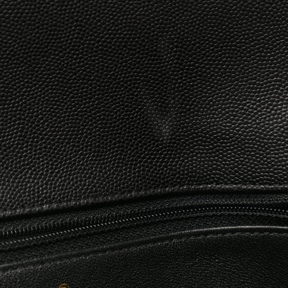 Chanel Caviar Quilted Flap Clutch Black 8 of 9