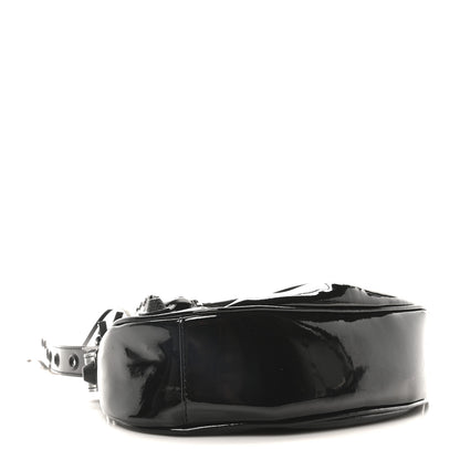 Balenciaga Patent Faux Leather Le Cagole Shoulder Bag XS Black 4 of 11