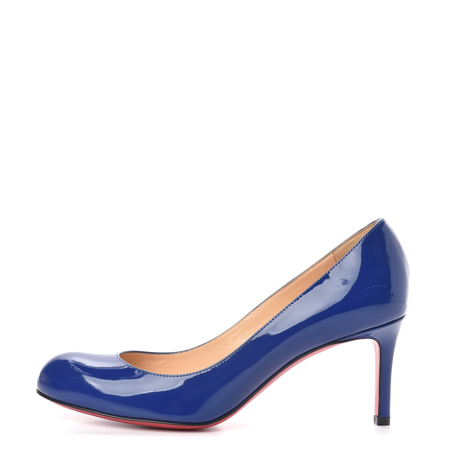 Christian Louboutin Patent Simple 70 Pumps 37 Neptune 1 of 8