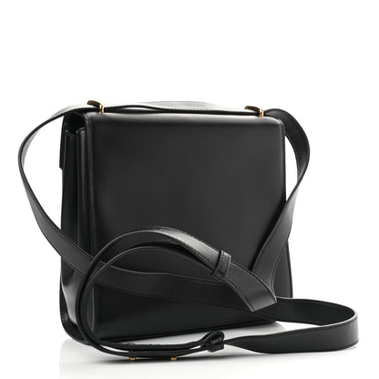Bottega Veneta Box Calfskin Nappa Clip Bag Black 3 of 9