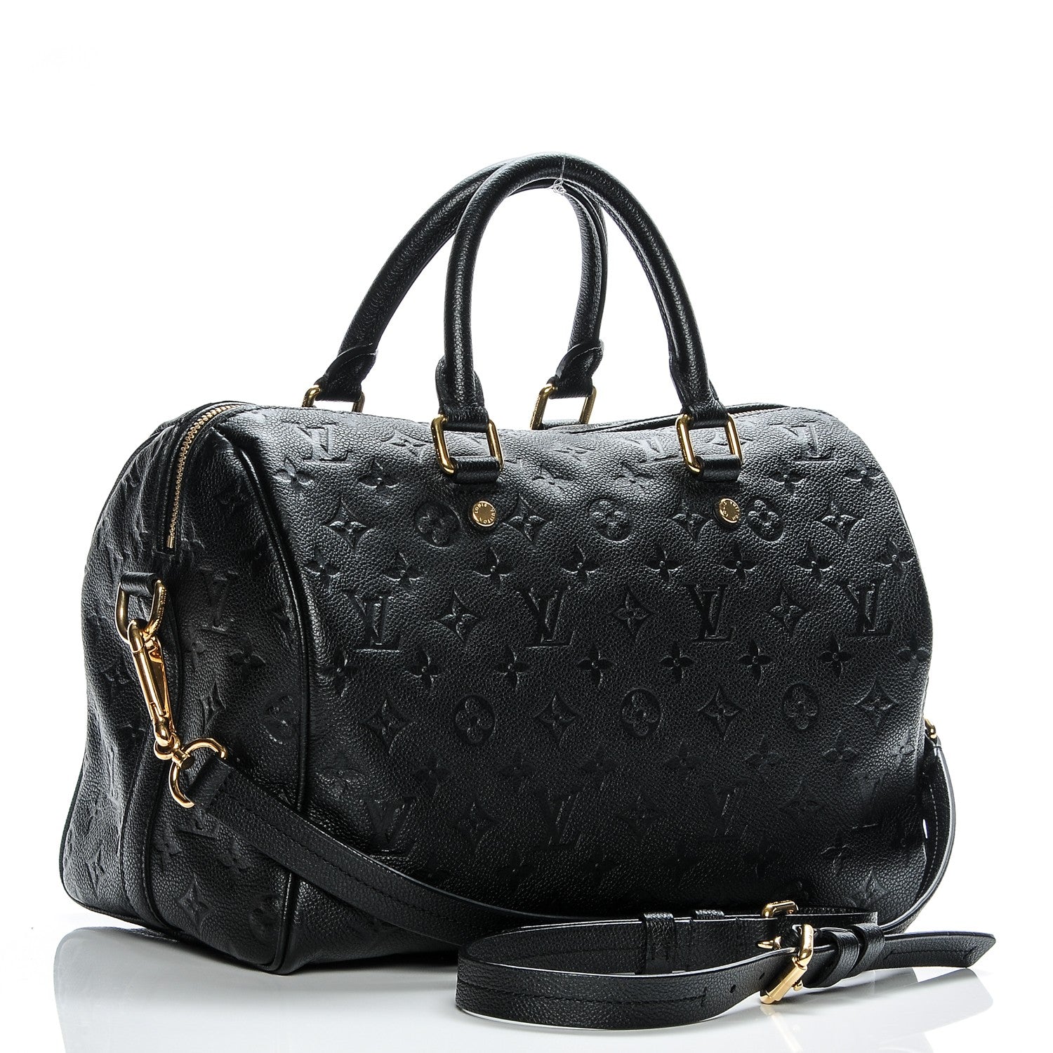 Louis Vuitton Empreinte Speedy Bandouliere 30 Black 3 of 6