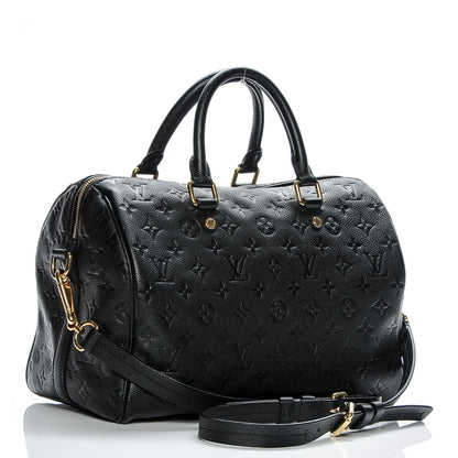 Louis Vuitton Empreinte Speedy Bandouliere 30 Black 3 of 6