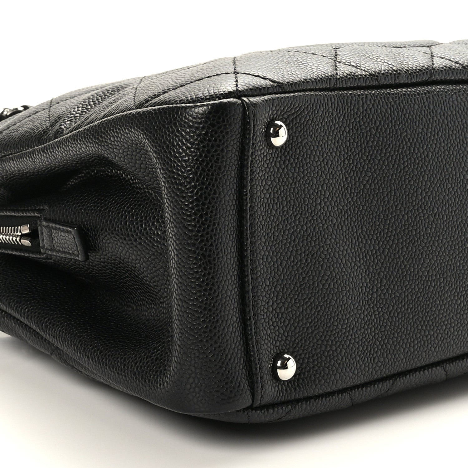 Chanel Caviar Quilted Timeless CC Soft Tote Black 9 of 10